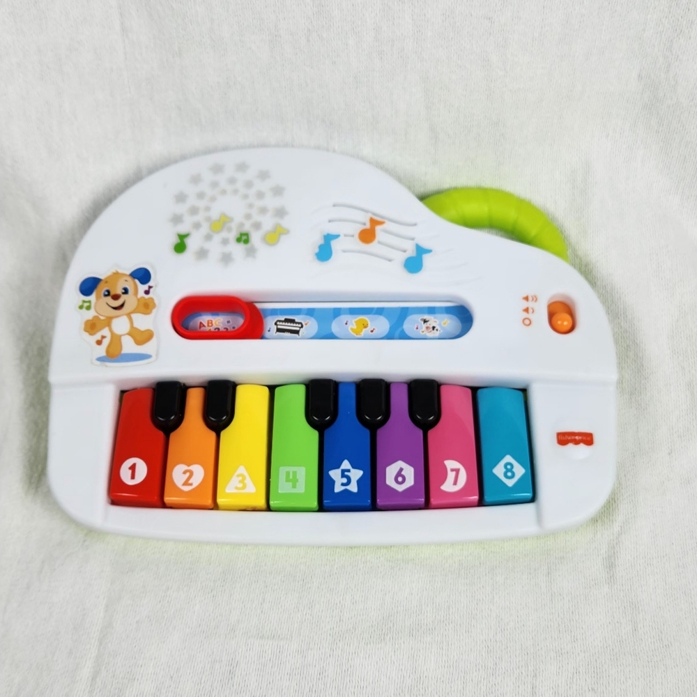 Fisher Price Laugh And Learn Silly Sounds Light Up Piano Keyboard Toy